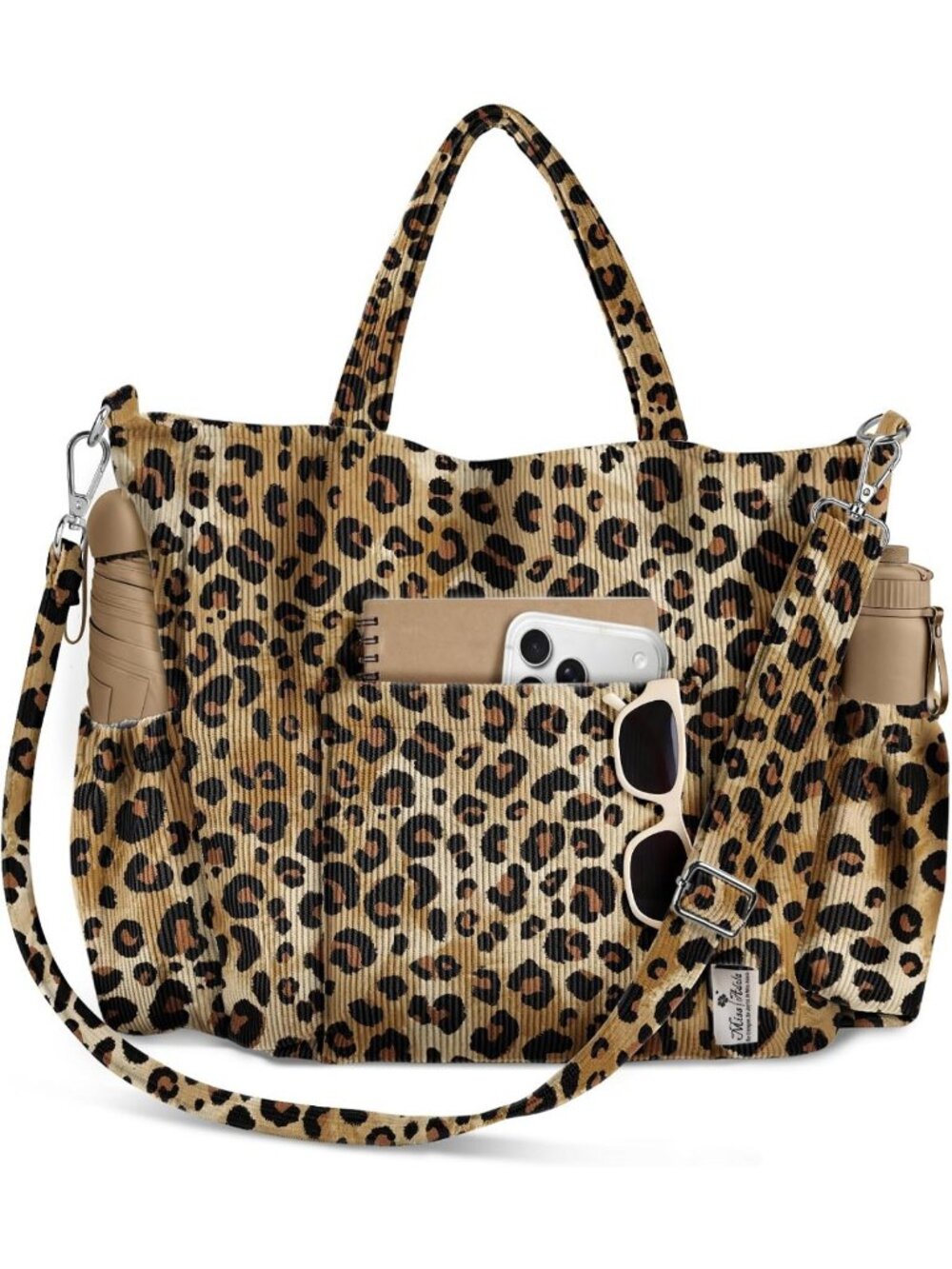 Stylish Corduroy Crossbody Tote Bag for Women - Chic, Versatile, Everyday Use